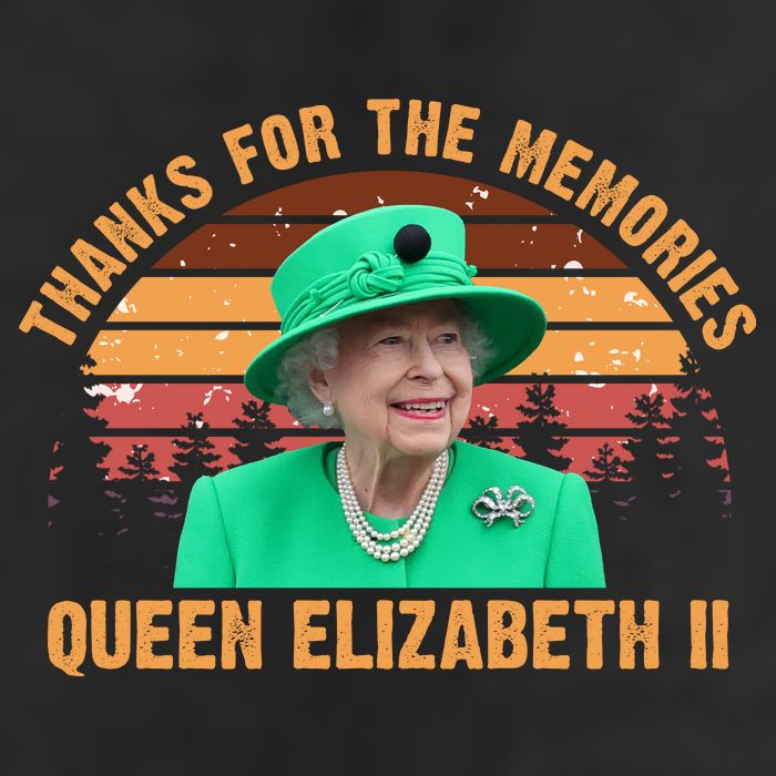 Thanks For The Memories Queen Elizabeth II 25L Jumbo Tote