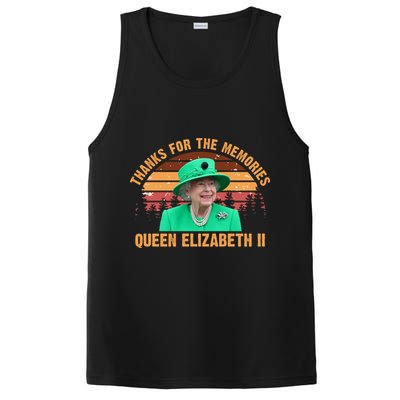 Thanks For The Memories Queen Elizabeth II PosiCharge Competitor Tank