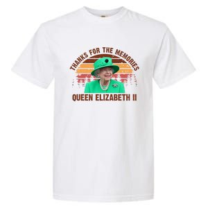 Thanks For The Memories Queen Elizabeth II Garment-Dyed Heavyweight T-Shirt