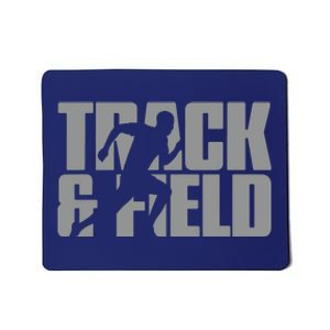 Track Field Themed Design Graphic Track Field Mousepad