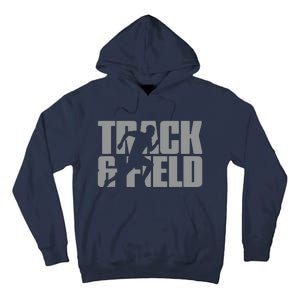 Track Field Themed Design Graphic Track Field Tall Hoodie