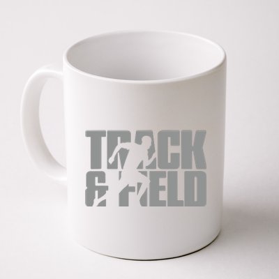 Track Field Themed Design Graphic Track Field Coffee Mug