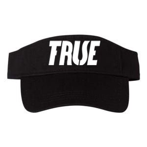 True False Valucap Bio-Washed Visor