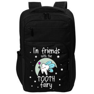 Tooth Fairy Teeth Dentist Dental Hygienist Assistant Gift Impact Tech Backpack