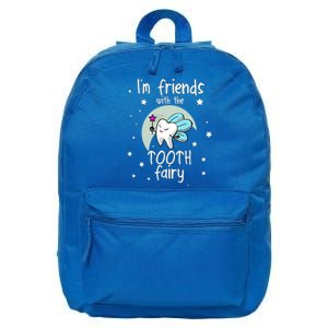 Tooth Fairy Teeth Dentist Dental Hygienist Assistant Gift 16 in Basic Backpack