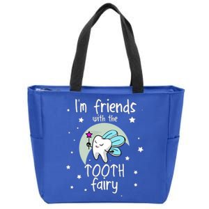 Tooth Fairy Teeth Dentist Dental Hygienist Assistant Gift Zip Tote Bag