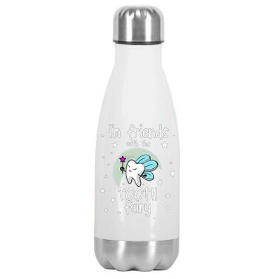 Tooth Fairy Teeth Dentist Dental Hygienist Assistant Gift Stainless Steel Insulated Water Bottle