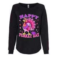 Thanksgiving Female Turkey Happy Turkey Day Womens California Wash Sweatshirt