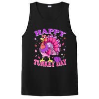 Thanksgiving Female Turkey Happy Turkey Day PosiCharge Competitor Tank