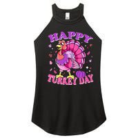 Thanksgiving Female Turkey Happy Turkey Day Women's Perfect Tri Rocker Tank