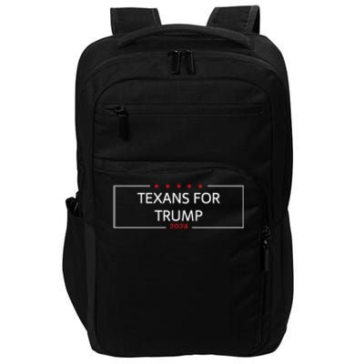 Texans For Trump DonT Mess With Texas Impact Tech Backpack