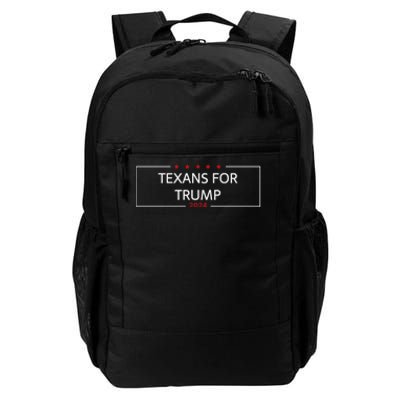 Texans For Trump DonT Mess With Texas Daily Commute Backpack