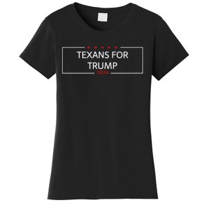 Texans For Trump DonT Mess With Texas Women's T-Shirt