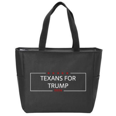 Texans For Trump DonT Mess With Texas Zip Tote Bag