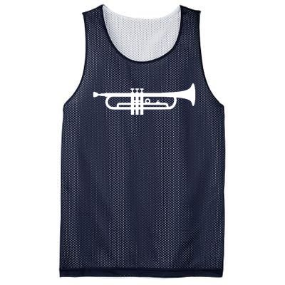 Trumpet Funny Mesh Reversible Basketball Jersey Tank