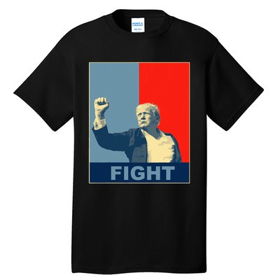 Trump Fight Tall T-Shirt