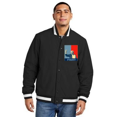 Trump Fight Insulated Varsity Jacket