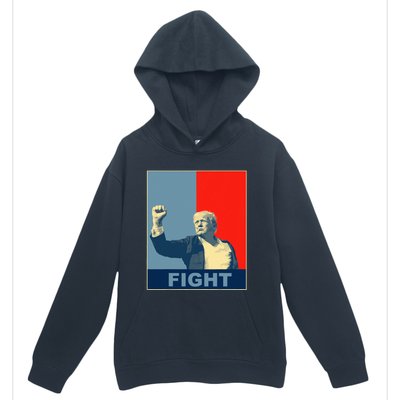 Trump Fight Urban Pullover Hoodie