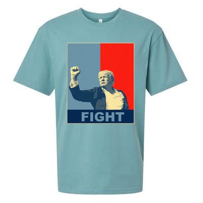 Trump Fight Sueded Cloud Jersey T-Shirt