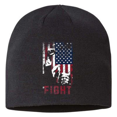 Trump Fight Usa Sustainable Beanie