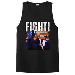 Trump Fist Usa 2024 Tank Top PosiCharge Competitor Tank