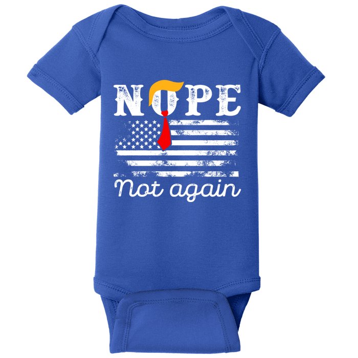 Trump Flag Usa Meaningful Gift Baby Bodysuit