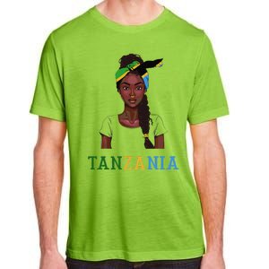 Tanzanian Flag Uniform Souvenirs Products Woman Tanzania Adult ChromaSoft Performance T-Shirt