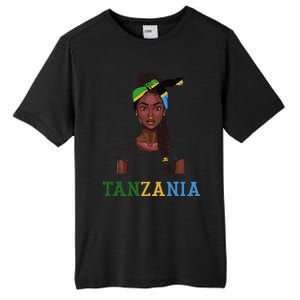 Tanzanian Flag Uniform Souvenirs Products Woman Tanzania Tall Fusion ChromaSoft Performance T-Shirt