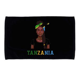 Tanzanian Flag Uniform Souvenirs Products Woman Tanzania Microfiber Hand Towel