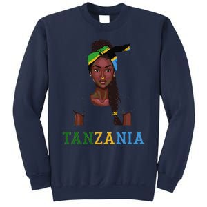 Tanzanian Flag Uniform Souvenirs Products Woman Tanzania Sweatshirt