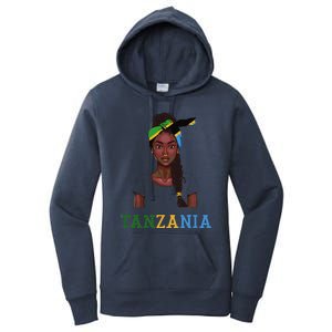 Tanzanian Flag Uniform Souvenirs Products Woman Tanzania Women's Pullover Hoodie