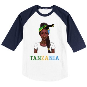 Tanzanian Flag Uniform Souvenirs Products Woman Tanzania Baseball Sleeve Shirt