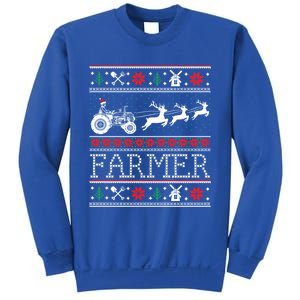 Tractors Farmer Ugly Christmas Sweaters Gift Sweatshirt