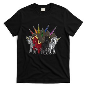 The Four Unicorns Of The Apocalypse Horsemen Parody T-Shirt