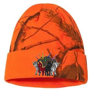 The Four Unicorns Of The Apocalypse Horsemen Parody Kati Licensed 12" Camo Beanie