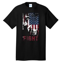 Trump Fight Usa Tall T-Shirt