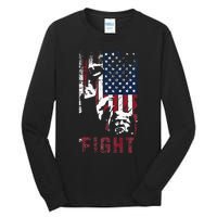 Trump Fight Usa Tall Long Sleeve T-Shirt