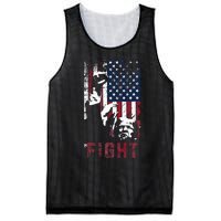 Trump Fight Usa Mesh Reversible Basketball Jersey Tank