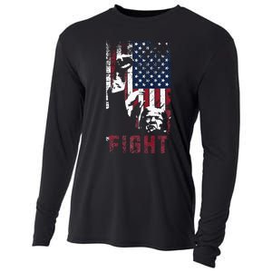 Trump Fight Usa Cooling Performance Long Sleeve Crew