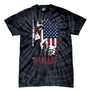 Trump Fight Usa Tie-Dye T-Shirt