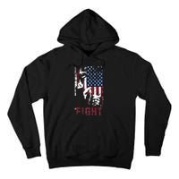 Trump Fight Usa Tall Hoodie