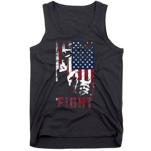 Trump Fight Usa Tank Top