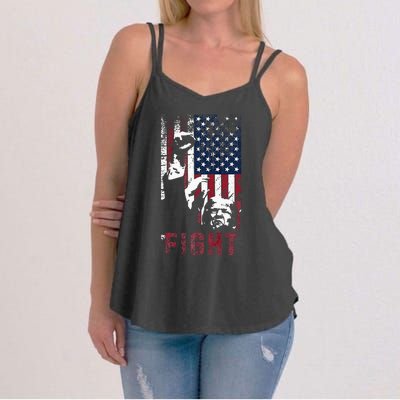 Trump Fight Usa Women's Strappy Tank