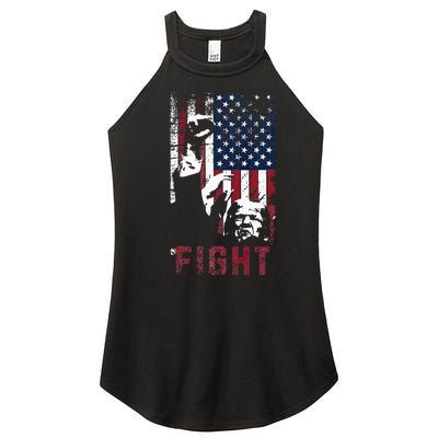 Trump Fight Usa Women’s Perfect Tri Rocker Tank