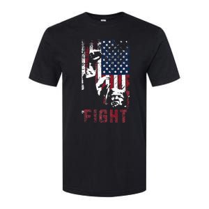 Trump Fight Usa Softstyle CVC T-Shirt