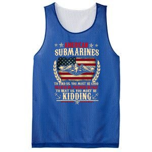 To Find Us You Must Be Good To Beat Us You Must Be Kidding Veteran Submariner Mesh Reversible Basketball Jersey Tank