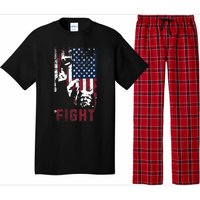 Trump Fight Usa Pajama Set