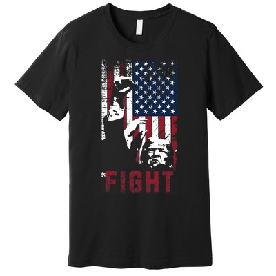 Trump Fight Usa Premium T-Shirt