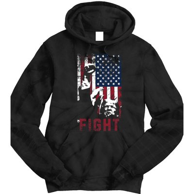 Trump Fight Usa Tie Dye Hoodie