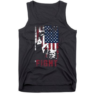 Trump Fight Usa Tank Top